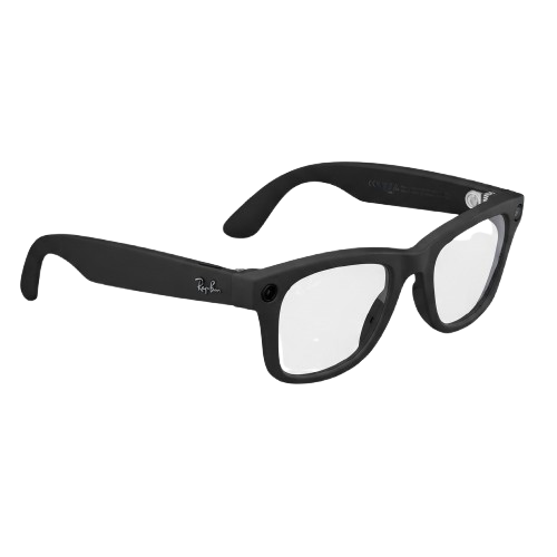 RAYBAN X META WAYFARER (GEN 2) - MATTE BLACK | CLEAR