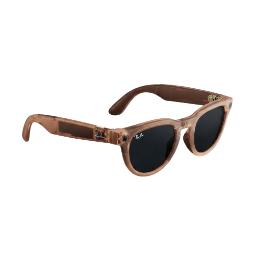 RAYBAN X META HEADLINER (GEN 2) - MATTE TRANSPARENT PEACH | CLEAR TO GREY TRANSITIONS