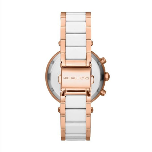 MICHAEL KORS - PARKER WATCH (WHITE / ROSEGOLD)