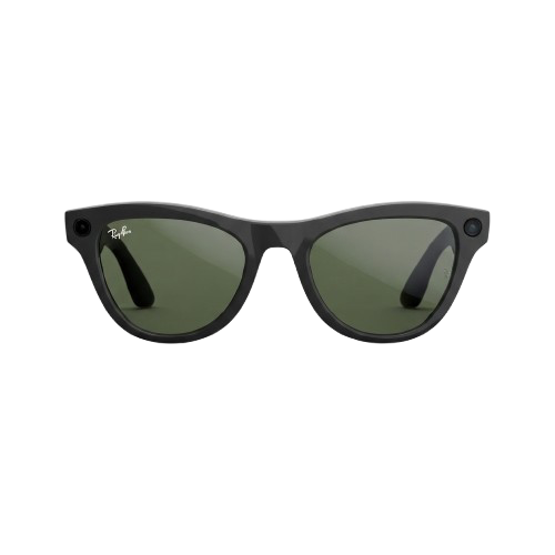 RAYBAN X META SKYLER (GEN 1) - SHINY BLACK  |  GREEN