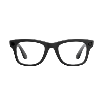 RAYBAN X META WAYFARER (GEN 2) - MATTE BLACK  |  CLEAR