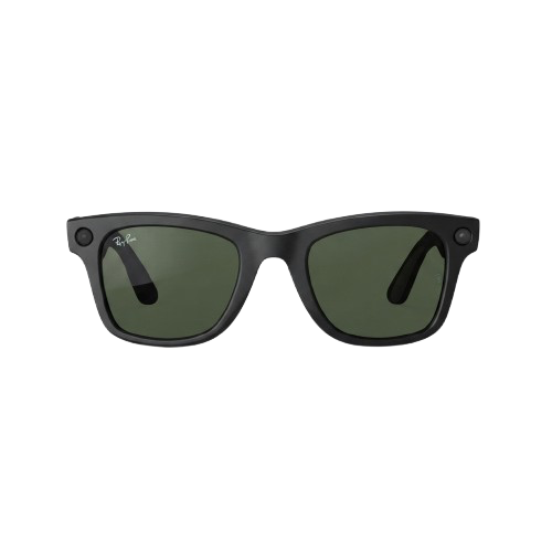 RAYBAN X META WAYFARER (GEN 1) - SHINY BLACK  |  GREEN