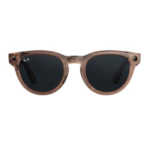 RAYBAN X META HEADLINER (GEN 2) - MATTE TRANSPARENT PEACH  | CLEAR TO GREY TRANSITIONS