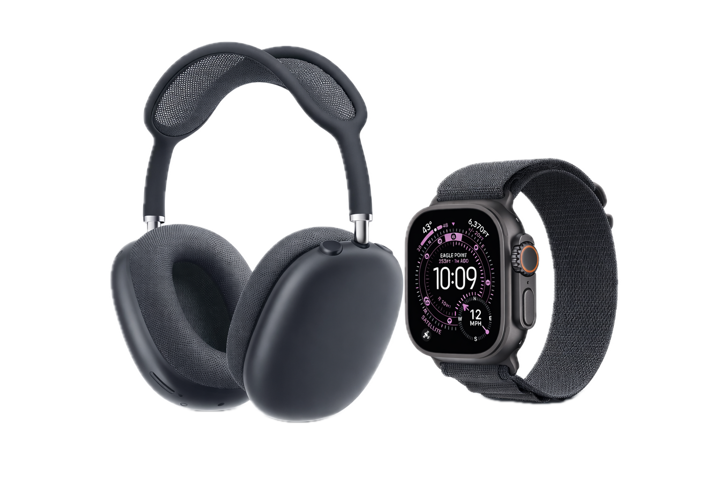 COMBO (AIRPODS MAX + ULTRA 3 BLACK)
