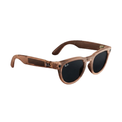 RAYBAN X META HEADLINER (GEN 2) - MATTE TRANSPARENT PEACH  | CLEAR TO GREY TRANSITIONS