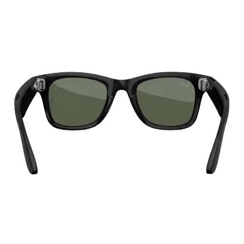 RAYBAN X META WAYFARER (GEN 1) - SHINY BLACK  |  GREEN
