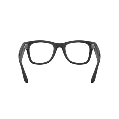RAYBAN X META WAYFARER (GEN 2) - MATTE BLACK  |  CLEAR