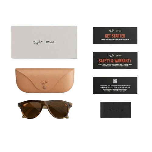 RAYBAN X META AVIATOR (GEN 3) - HAVANA  |  BROWN