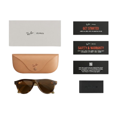 RAYBAN X META AVIATOR (GEN 3) - HAVANA  |  BROWN