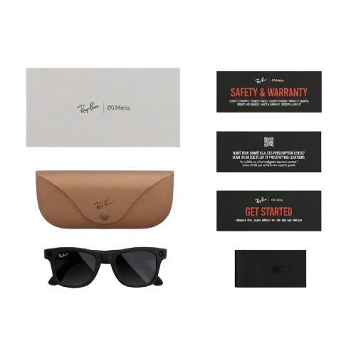 RAYBAN X META WAYFARER (GEN 2) - MATTE BLACK  |   GRADIENT GRAPHITE