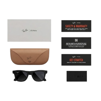 RAYBAN X META WAYFARER (GEN 2) - MATTE BLACK  |   GRADIENT GRAPHITE