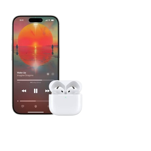 AIRPODS 4 - WITH FREE SILICONE CASE