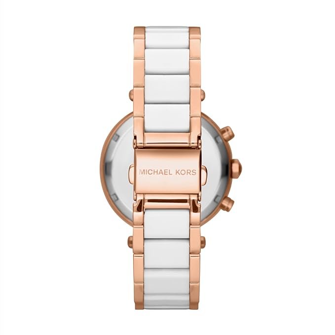 MICHAEL KORS - PARKER WATCH (WHITE / ROSEGOLD)