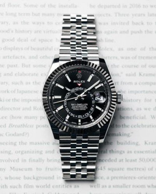 ROLEX SKY DWELLER (SILVER BACK)