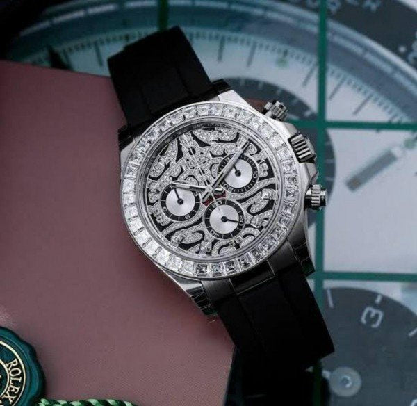 ROLEX DAYTONA EYE OF THE TIGER (SILVER)