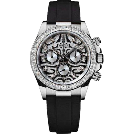 ROLEX DAYTONA EYE OF THE TIGER (SILVER)
