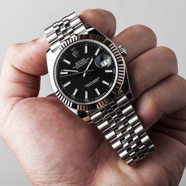 ROLEX DATEJUST (SILVER BLACK DIAL)