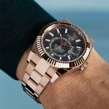 ROLEX SKY DWELLER (GOLD STALE)
