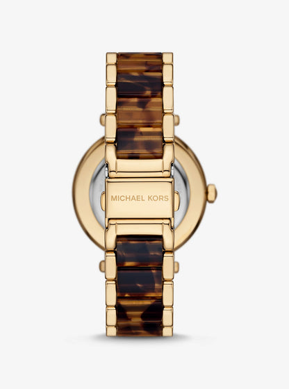 MICHAEL KORS  PARKER PAVE GOLD TONE
