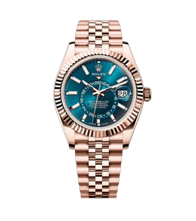 ROLEX SKY DWELLER (GOLD BLUE)