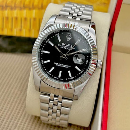 ROLEX DATEJUST (SILVER BLACK DIAL)