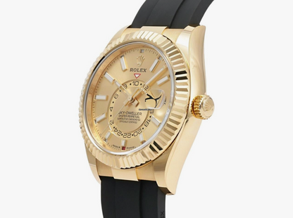 ROLEX SKY DWELLER OYSTERFLEX (GOLD)