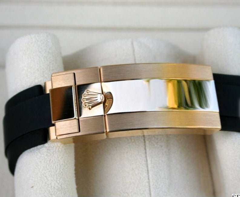 ROLEX YACHT MASTER OYSTER FLEX (GOLD BLACK)