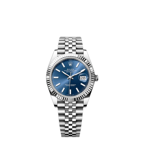 ROLEX  DATE JUST (SILVER BLUE) - VIRAT KOHLI