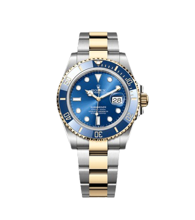 ROLEX SUBMARINER DATE (GOLD- SILVER- BLUE)