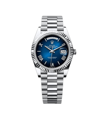 ROLEX DAY DATE (SILVER BLUE)
