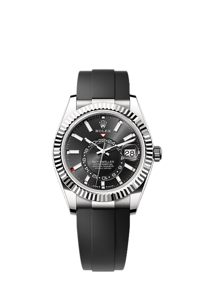 ROLEX SKY DWELLER OYSTERFLEX (SILVER BLACK)